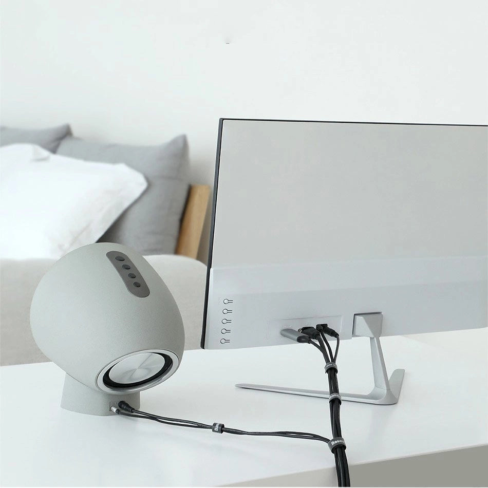 Baseus Colourful Circle Velcro Straps 1m Black_15