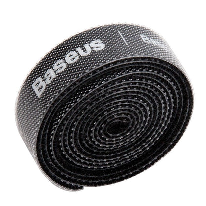 Baseus Colourful Circle Velcro Straps 1m Black_4