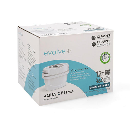 AQUA OPTIMA BOX OF 12 EVOLVE + FILTERS STEPS214/217_0