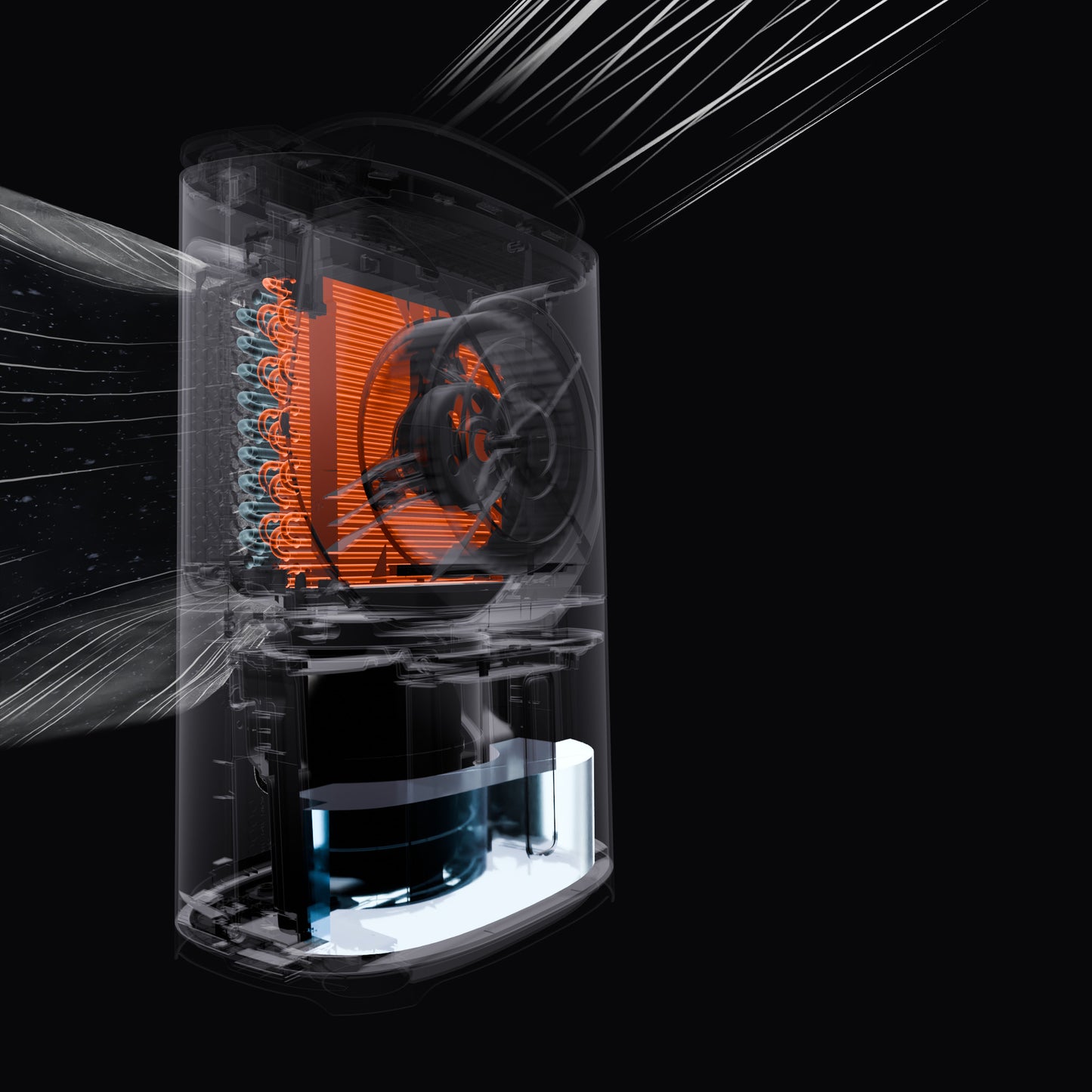 Desumidificador e Purificador de Ar MeacoDry Arete Two 20L WiFi