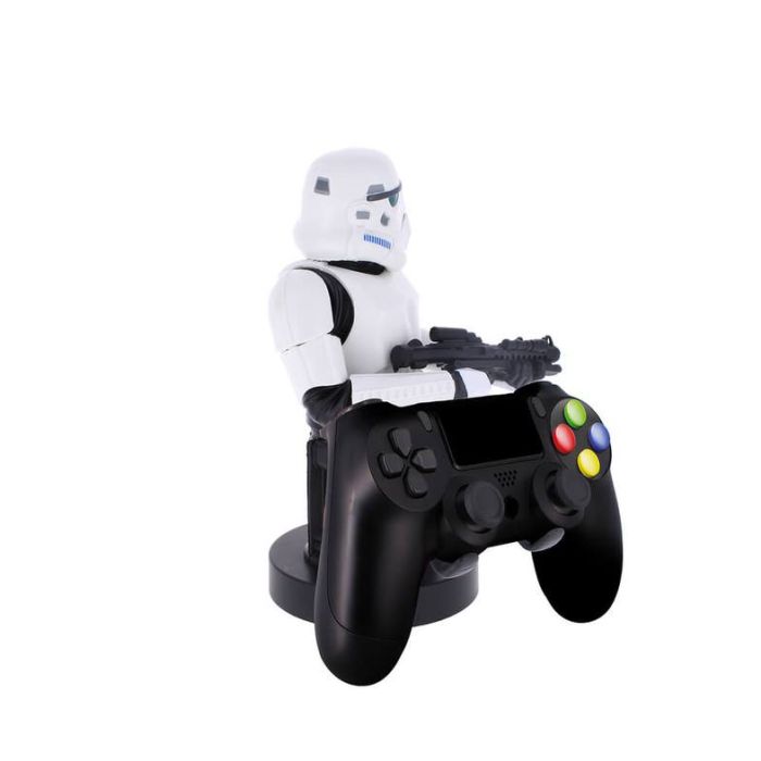 Suporte Cable Guys Star Wars Stormtrooper 20 cm Comando e Smartphone