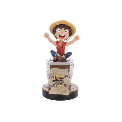 Suporte Cable Guys One Piece Luffy Comando e Smartphone 20 cm