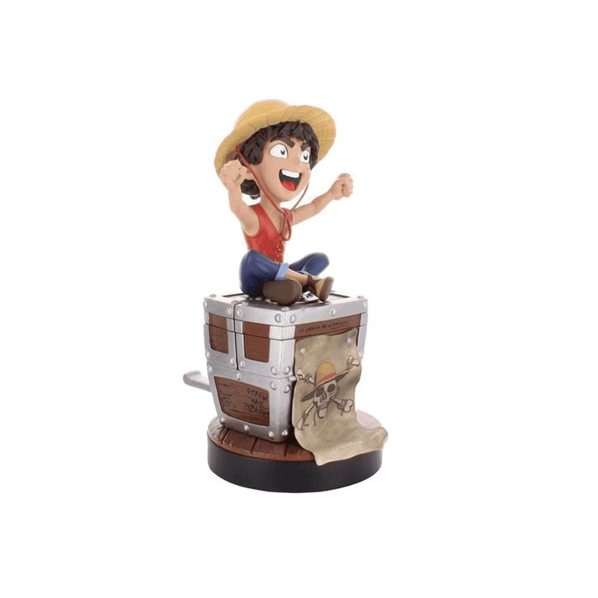 Suporte Cable Guys One Piece Luffy Comando e Smartphone 20 cm