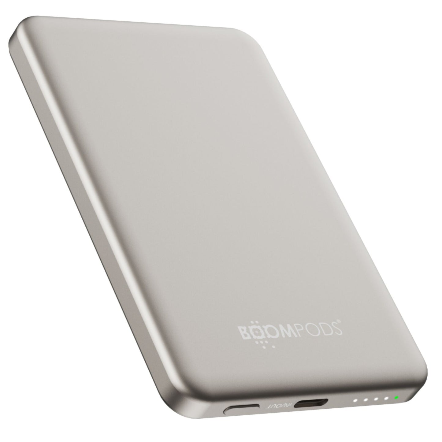Powerbank Magnética Boompods PowerSnap 5000mAh 20W Titanium Grey