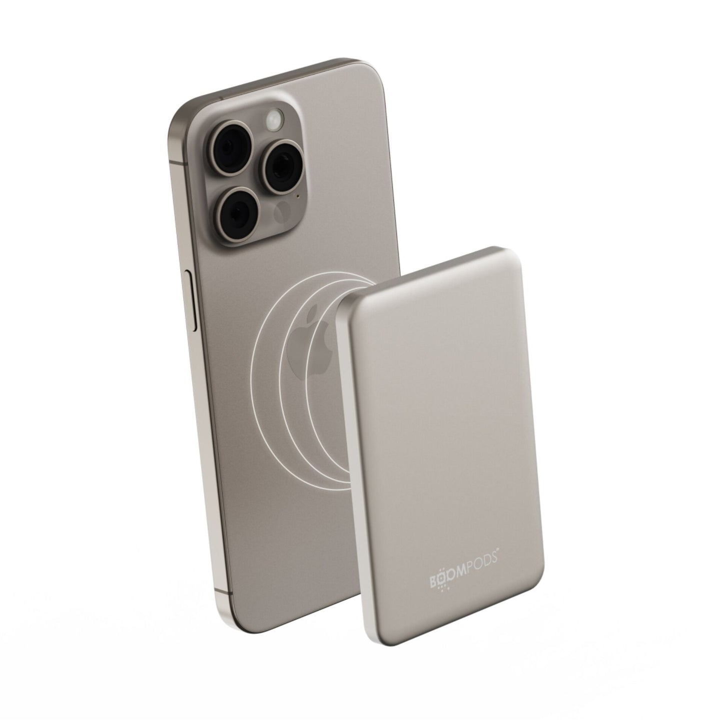 Powerbank Magnética Boompods PowerSnap 5000mAh 20W Titanium Grey