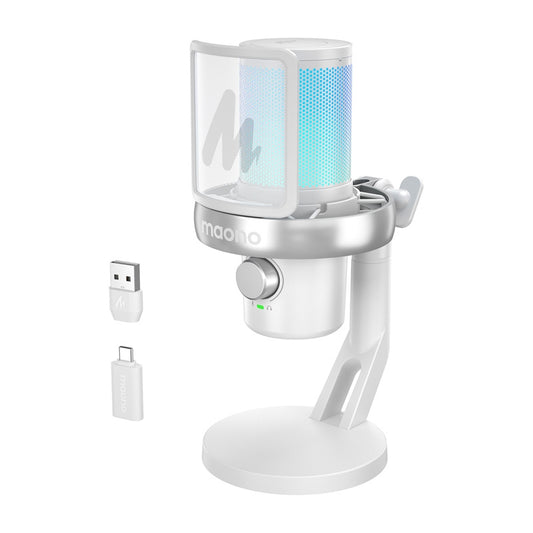 Maono DM40 Pro microphone (white)_0