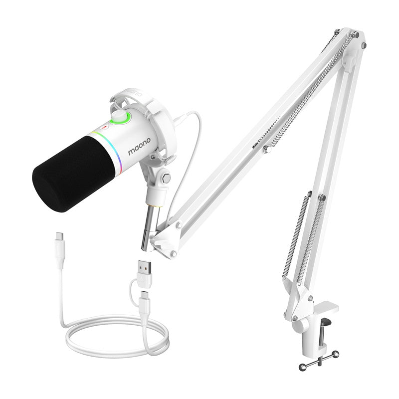 Maono PD200XS microphone (white)_0