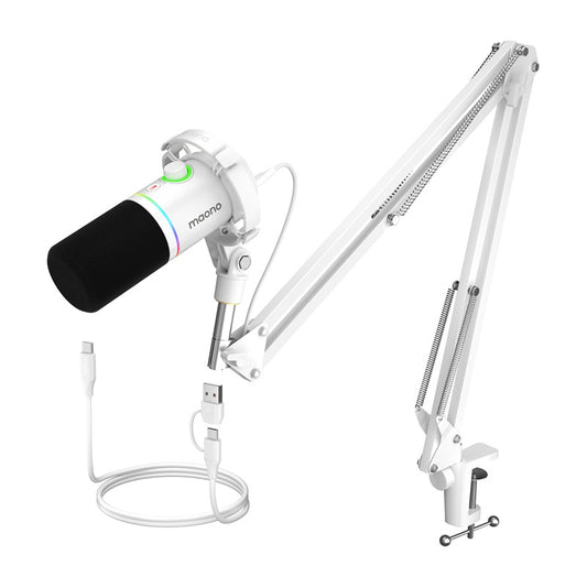 Maono PD200XS microphone (white)_0