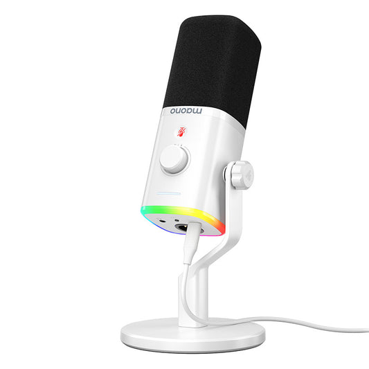 Maono PD100X microphone (white)_0
