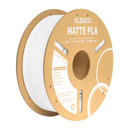 PLA Matte ELEGOO Filament (White)_0