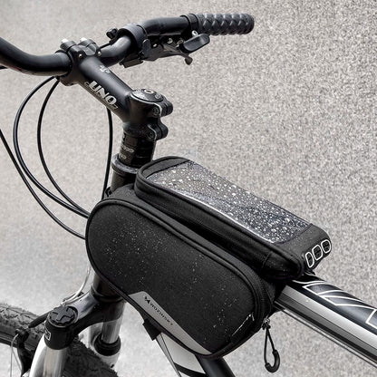 Wozinsky frame bike bag + detachable phone cover up to 6.5 "1.5l black (WBB7BK)_8