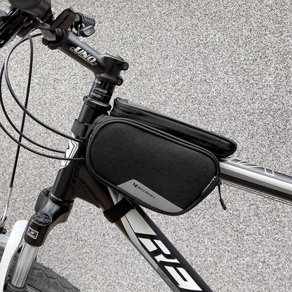 Wozinsky frame bike bag + detachable phone cover up to 6.5 "1.5l black (WBB7BK)_7