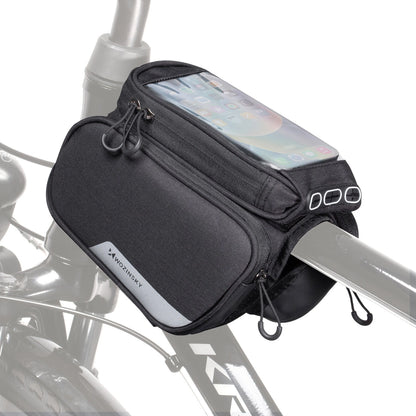 Wozinsky frame bike bag + detachable phone cover up to 6.5 "1.5l black (WBB7BK)_10