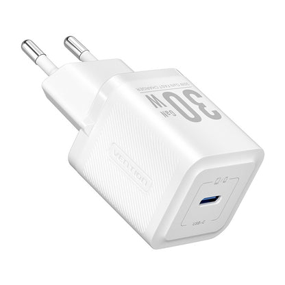 Vention FEZB0-EU USB-C GaN network charger (30W) (white)_1