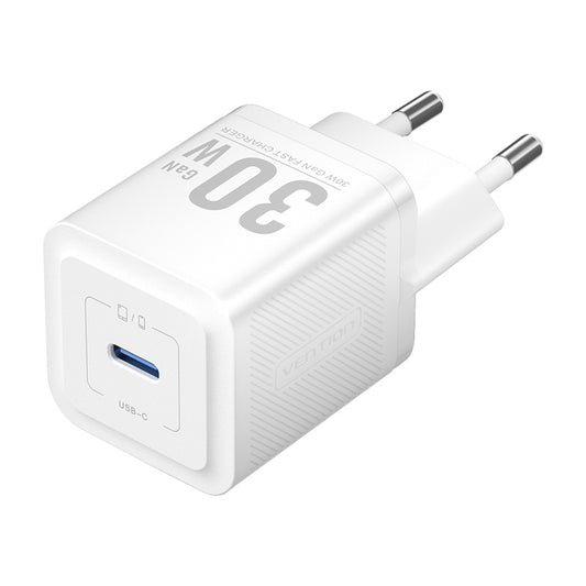 Vention FEZB0-EU USB-C GaN network charger (30W) (white)_0