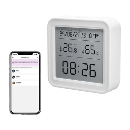 Zigbee Gosund ST17 LCD smart temperature and humidity sensor Tuya_6