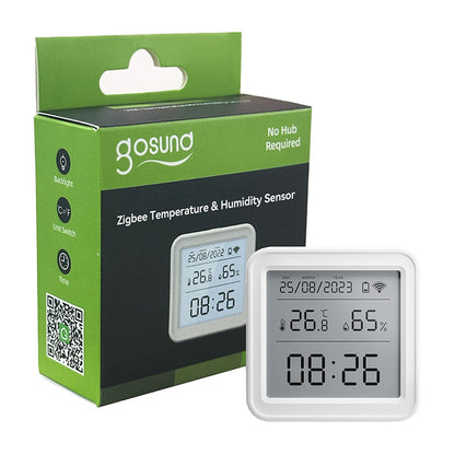 Zigbee Gosund ST17 LCD smart temperature and humidity sensor Tuya_5