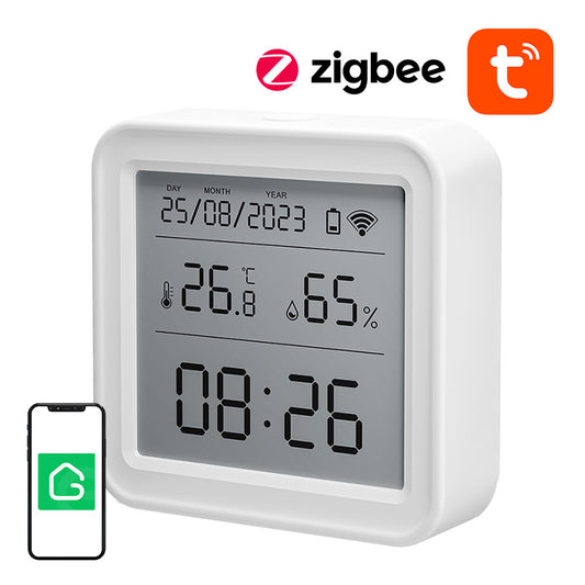 Zigbee Gosund ST17 LCD smart temperature and humidity sensor Tuya_0