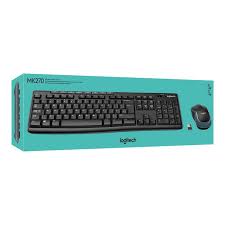 LOGITECH SPANISH KEYBOARD + MOUSE MK270 WIRELESS BLACK 920-004513_2