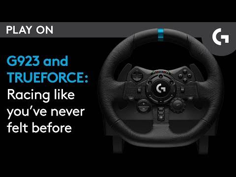 Volante Logitech G923 TrueForce Racing Wheel PS5/PS4/PC