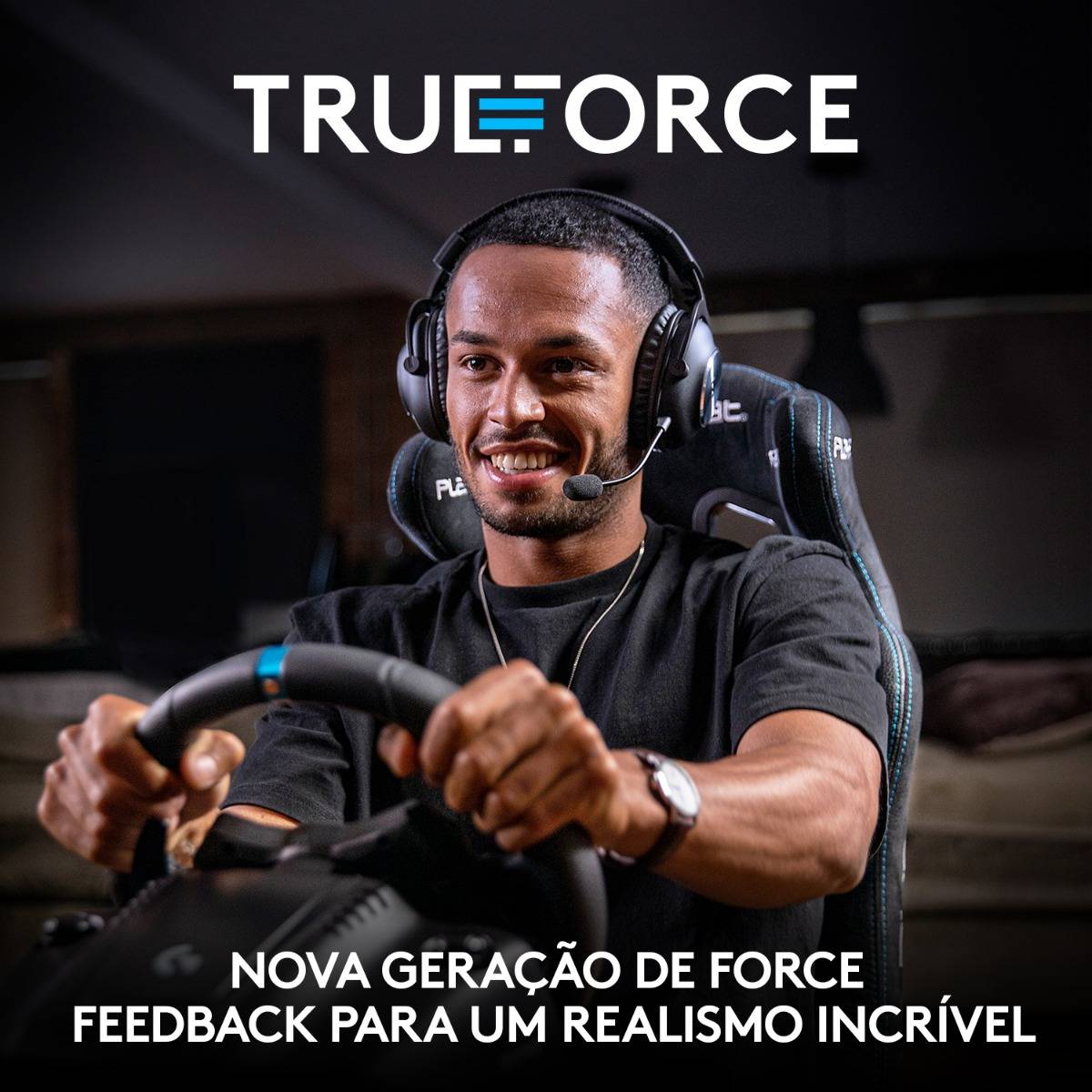 Volante Logitech G923 TrueForce Racing Wheel PS5/PS4/PC