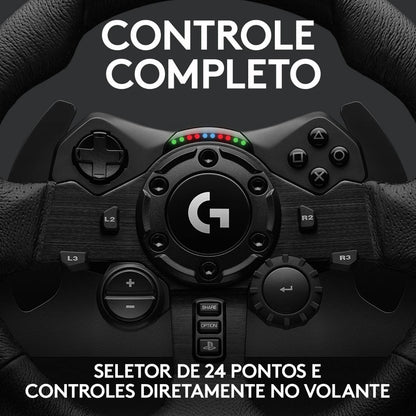 Volante Logitech G923 TrueForce Racing Wheel PS5/PS4/PC