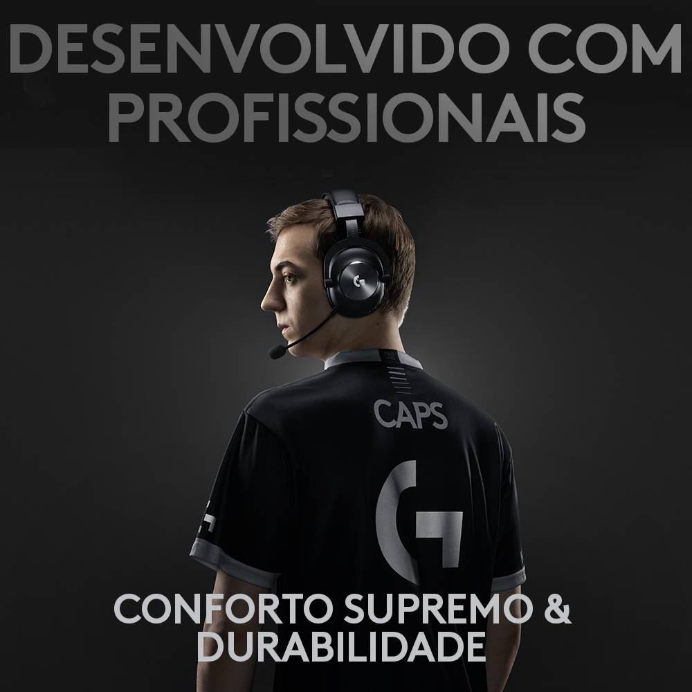Headset Logitech G PRO X Wireless Lightspeed Gaming