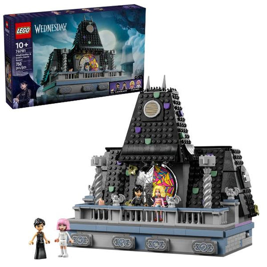Konstruktionsspielzeug LEGO / 76781 / Wednesdays und Enids Zimmer im Studentenwohnheim_0