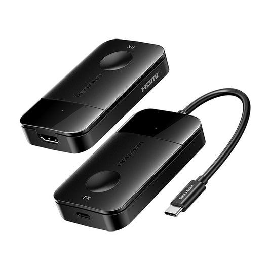 Vention USB-C to HDMI wireless transmitter/receiver 0.15m (black)_0