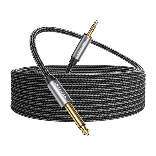Audio cable mini jack 3.5mm male to jack 6.35mm male Vention BCYHI 3m_0