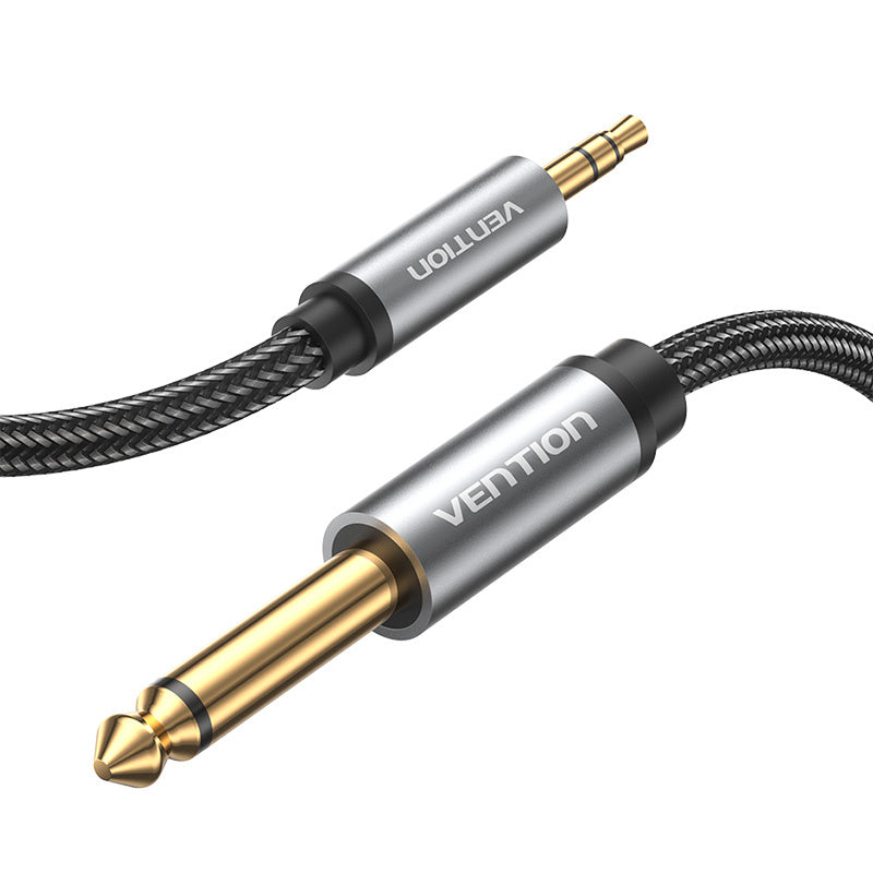 Audio cable mini jack 3.5mm male to jack 6.35mm male Vention BCYHJ 5m_2