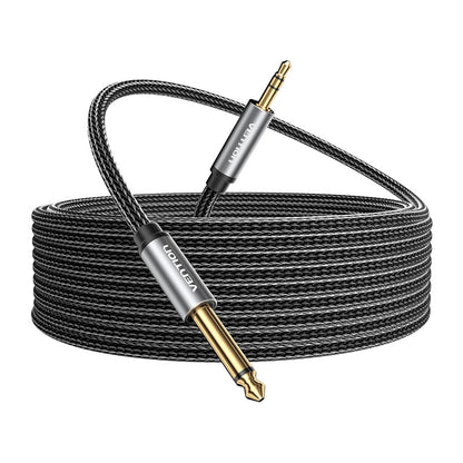 Audio cable mini jack 3.5mm male to jack 6.35mm male Vention BCYHJ 5m_0