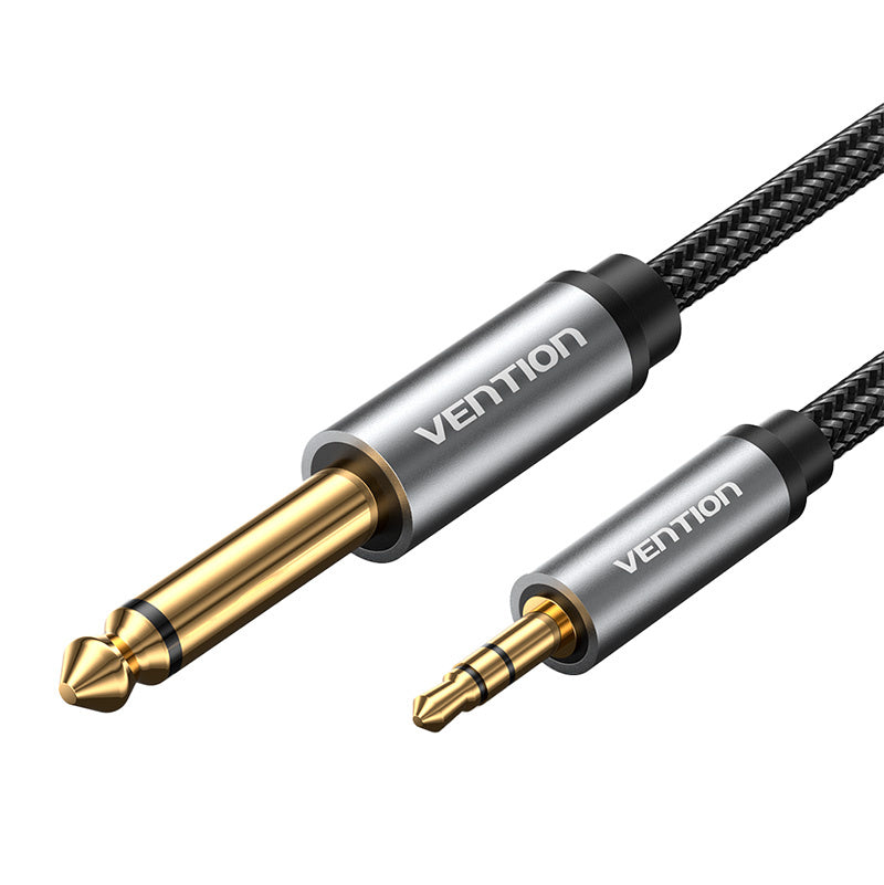 Audio cable mini jack 3.5mm male to jack 6.35mm male Vention BCYHJ 5m_1