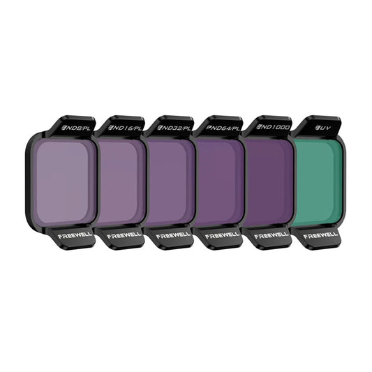 Freewell Bright Day filter set of 6 for DJI Flip_0