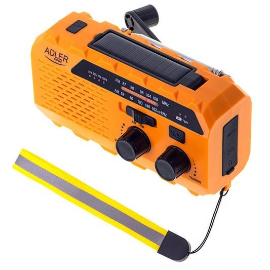 RÃ¡dio solar com manivela ad 1197_0