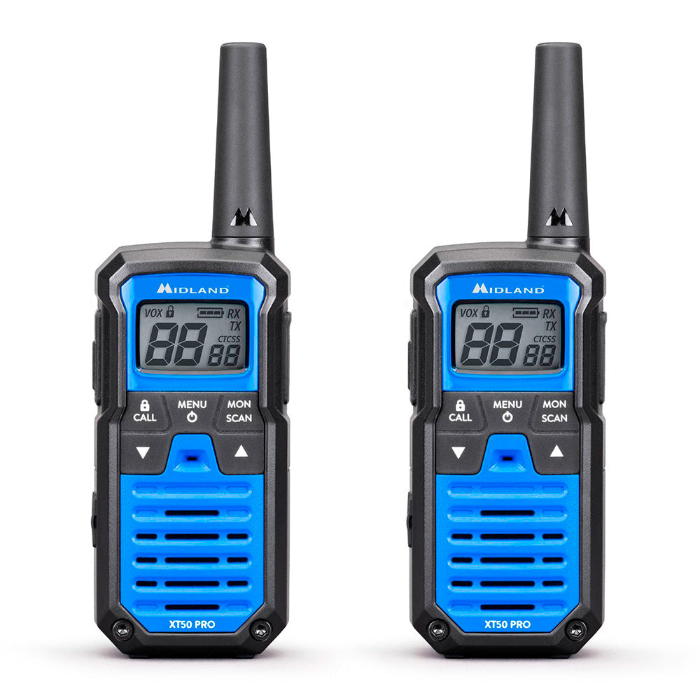 Walkie talkies xt-50 pro c1464, 16 canais pmr446, azul_0