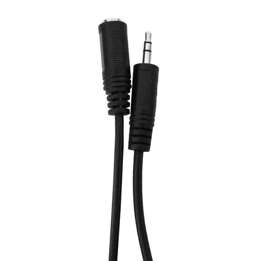 ExtensÃ£o de cabo liso de 3m, jack masculino estÃ©reo de 3,5mm para jack fÃªmea estÃ©reo de 3,5mm edm_0