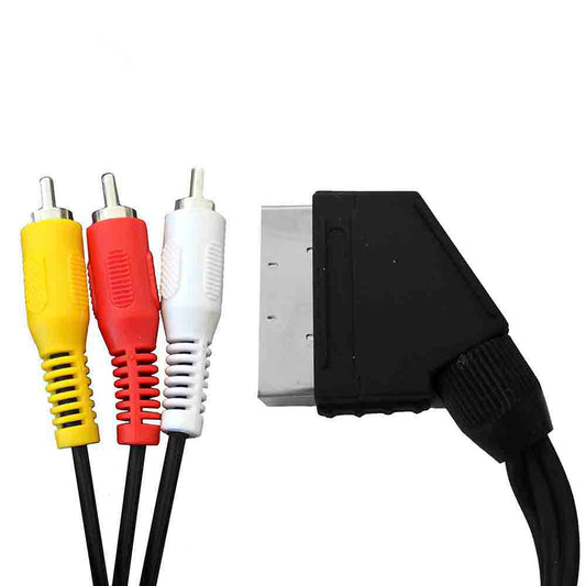 Scart macho a 3rca salida 1,5m_0