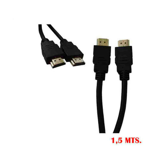 ConexÃ£o hdmi alta velocidade 1.4 macho-macho 1,5m_0