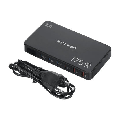 Blitzwolf BW-S30 6-in-1 Charging Station 4xUSB-C + 2xUSB 175W_1