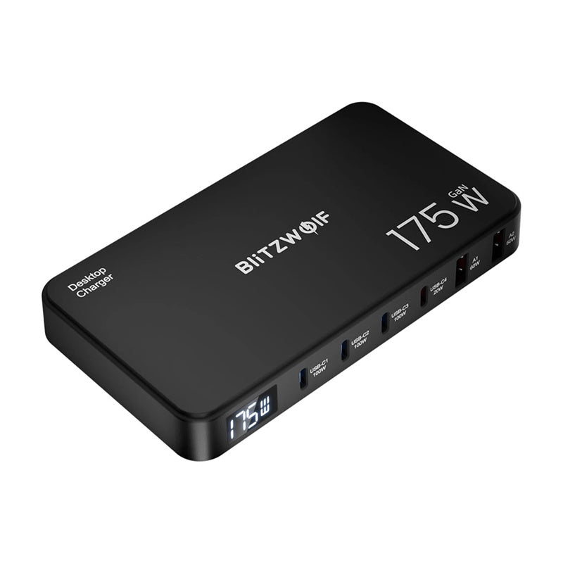 Blitzwolf BW-S30 6-in-1 Charging Station 4xUSB-C + 2xUSB 175W_5