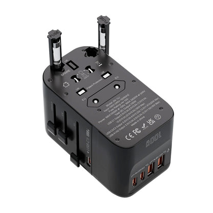 Blitzwolf BW-TA2 5-in-1 Travel Adapter 2xUSB PD + 2xC QC + C GaN 100W_3