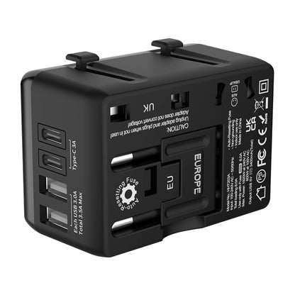 Blitzwolf BW-TA1 4-in-1 Travel Adapter 2xUSB + C + PD 20W_3