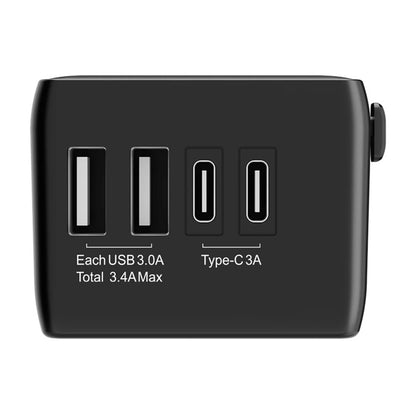 Blitzwolf BW-TA1 4-in-1 Travel Adapter 2xUSB + C + PD 20W_2