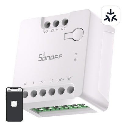 SONOFF MINI-D Smart WiFi Matter Switch (AC/DC 12-48V, dry contact)_0