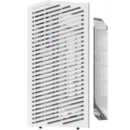 Darkflash DY470 computer case (white) + 4 fans + GPU bracket_5