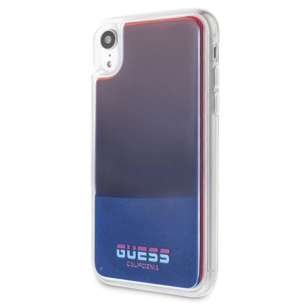 Guess GUHCI61GLCRE iPhone Xr red /red hard case California Glow in the dark_1