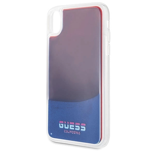 Guess GUHCI61GLCRE iPhone Xr red /red hard case California Glow in the dark_2