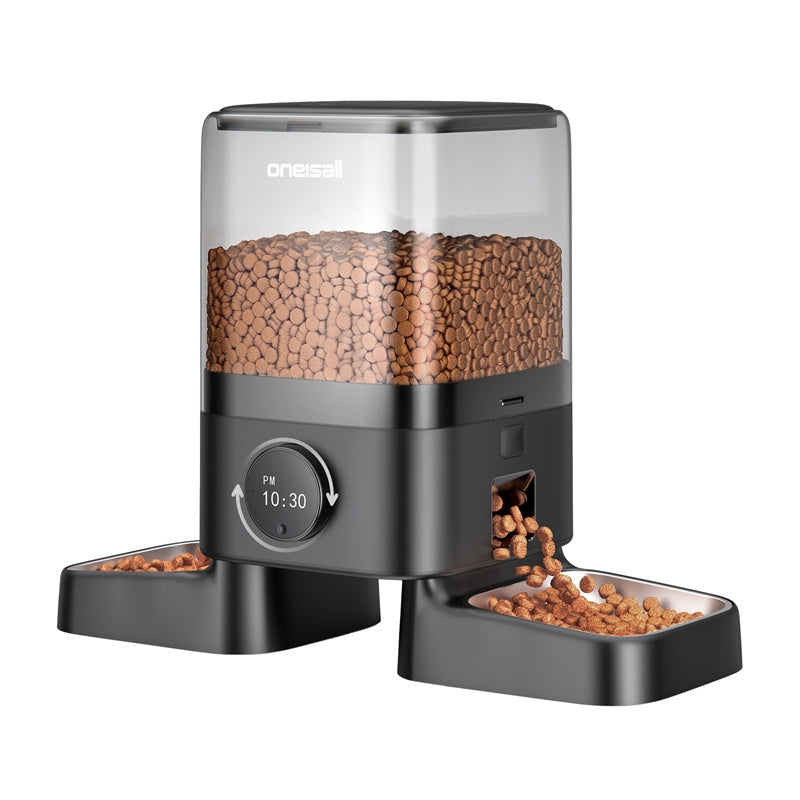 Double Intelligent Feed Dispenser 5L Oneisall PF09_1