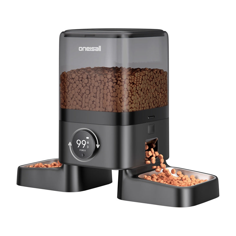 Double Intelligent Feed Dispenser 5L Oneisall PF10_0